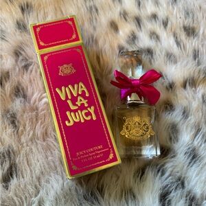 Juicy Couture Viva La Juicy Perfume with Pink and Gold Accents